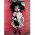 Sophie & her Vampire Doll photo sculptures