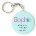 Sophie Name tag Key Chain keychains