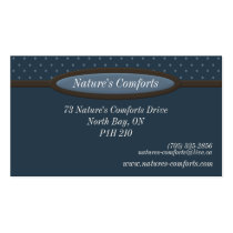 Sophisticated Dots Business Card