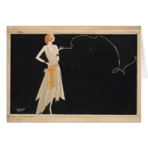 Sophisticated Lady Greeting Cards