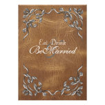 Sophisticated Western Rehearsal Dinner Invitations