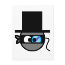 Sophistocated Ninja Postcard