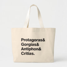 Sophists tote bag