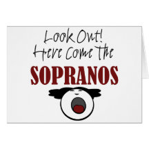 Soprano Greeting Cards