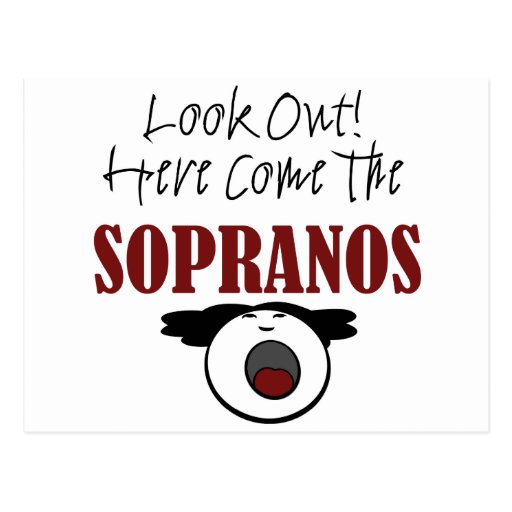 Soprano Post Cards