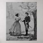 Søren Kierkegaard and Regine Olsen posters