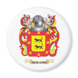 Soriano Coat of Arms (Family Crest) Refrigerator Magnets