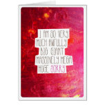 Sorry apologise to you friend card