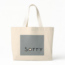 sorry black Bag