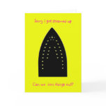 Sorry, Can We Iron Things Out? Card