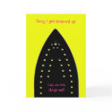 Sorry,can We Iron Things Out? Card (large iron)