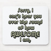 Sorry I can't hear you over the sound of how
