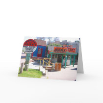 sorry, i'm a jerky ! greeting card