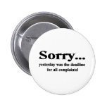 Sorry Pins