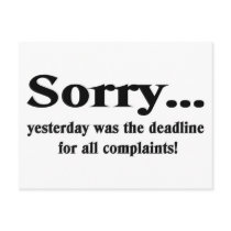 Sorry