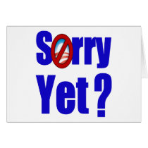 Sorry Yet? Cards