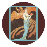Sortileges ~ Vintage Fashion Illustration stickers
