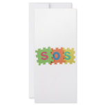 SOS rack cards