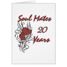 Soul Mates 20 Years Card