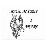 SOUL MATES 5 Years Post Cards