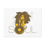 Soul Music Postcard