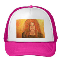 soul sister hippie girl trucker hat