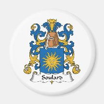Soulard Family Crest Magnets