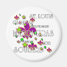 Soulard Mardi Gras 2011 Magnets