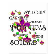 Soulard Mardi Gras 2011 Postcards