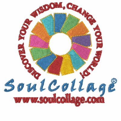 SoulCollage® Embroidered Ladies Zip Hoodie SoulCollage® Embroidered Ladies Zip Hoodie
