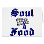 Soulfood Dark Blue Design Cards