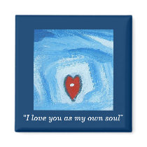 SOULMATES - 1118 FRIDGE MAGNET