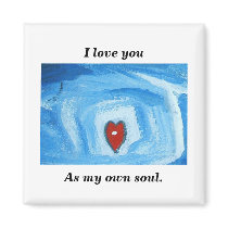 SOULMATES - 1118 FRIDGE MAGNET