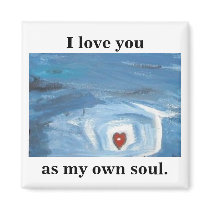 SOULMATES - 1118 FRIDGE MAGNET