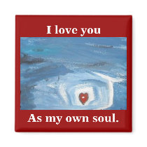 SOULMATES - 1118 FRIDGE MAGNET