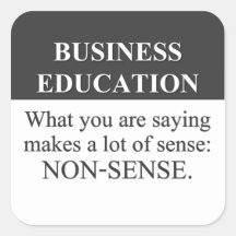 Sound Business Education (3) Stickers