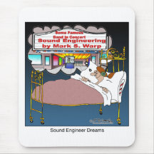 Sound Engineer Dreams Mousemats