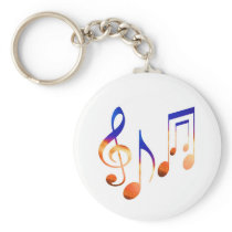 Sound of Music - Dancing Symbols Keychains