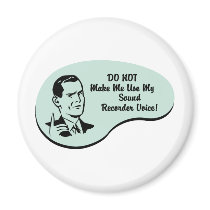 Sound Recorder Voice Magnets