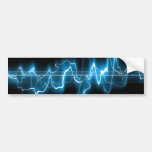 Sound Wave Bumper Sticker