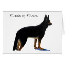Sounds Of Silence Greeting  Card
