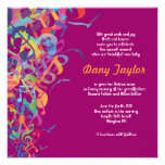Sounds of the Torah Jewish Baby Naming Invitation