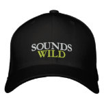 SOUNDS, WILD embroidered hats
