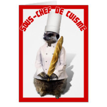 SOUS - CHEF DE CUISINE CARDS