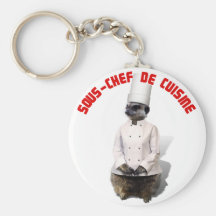 SOUS - CHEF DE CUISINE KEY CHAIN