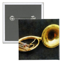 Sousaphone Still Life Pins
