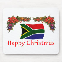 South Africa Christmas Mousepad