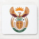 South Africa Coat of Arms Mousepad
