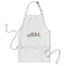 South Africa Evolution of football soccer gifts Apron