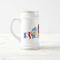 South Africa Evolution of football soccer gifts Coffee Mugs